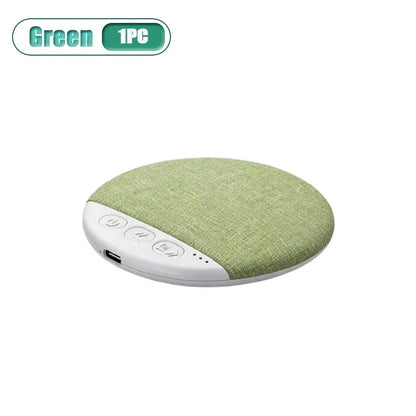 1 4 Pcs Mini Wireless Bluetooth Sleep Speaker under Pillow High Tech Sound Disc Portable Rechargeable for Insomnia Relax Gift