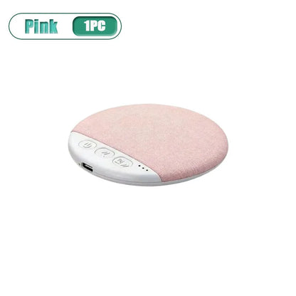 1 4 Pcs Mini Wireless Bluetooth Sleep Speaker under Pillow High Tech Sound Disc Portable Rechargeable for Insomnia Relax Gift