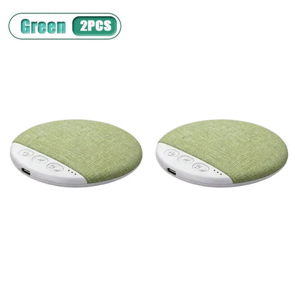 1 4 Pcs Mini Wireless Bluetooth Sleep Speaker under Pillow High Tech Sound Disc Portable Rechargeable for Insomnia Relax Gift