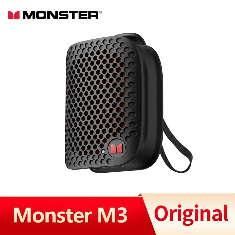 M3 Magnetic Clip-On Mini BT V5.4 Portable Outdoor Jobsite Wearable Wireless Bluetooth Speakers with Bass Altavoz Mic